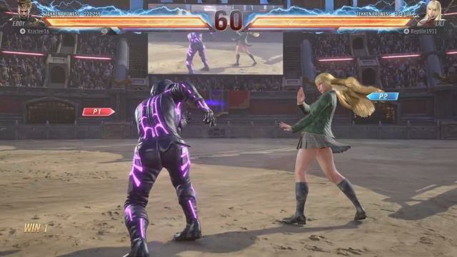 TEKKEN8 Black Panther beats Lili смотреть онлайн