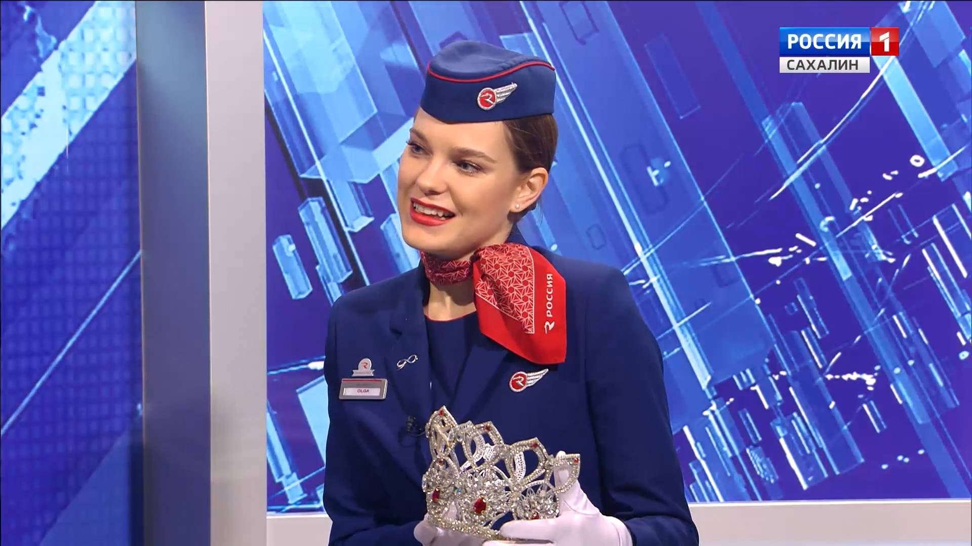 "Вести. Интервью". "Королева неба" Ольга Енина смотреть онлайн