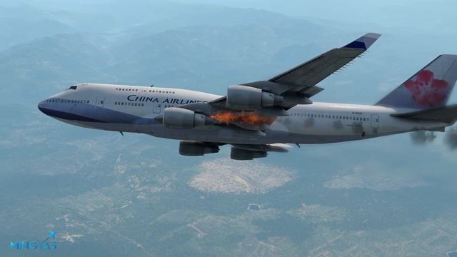 Boeing 747 Got Bird Strike Emergency Landing | Xplane11