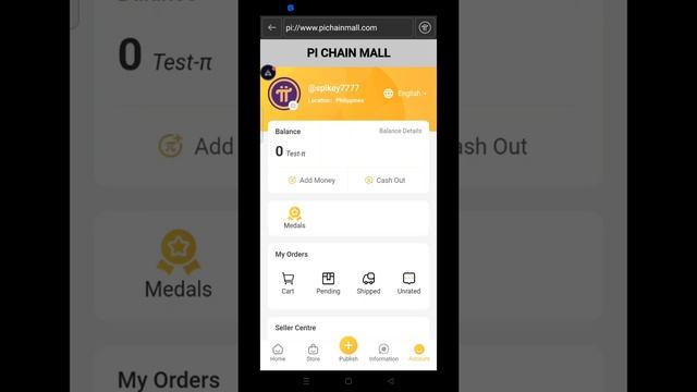 Pi Chain Mall (how to log in and access) via Pi Browser смотреть онлайн