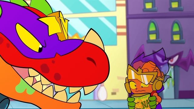 ODCINEK SUPERTHINGS ⚡ 🦖 V-Rex kontra H-Rex, SuperDINOS w akcji! 🦖| Serial rysunkowy dla dzieci смотреть онлайн