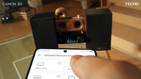 ИК-пульт на смартфонах серии TECNO Camon 30