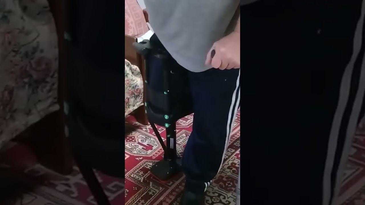 Необычный костыль "Свободные руки" смотреть онлайн