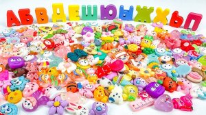 Алфавит с Мини-Игрушками! Азбука для Детей!