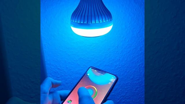 Smart Lamp Bluetooth Bulb Light Music Led Bulbs For House With Speaker Sound Alexa Room Home смотреть онлайн