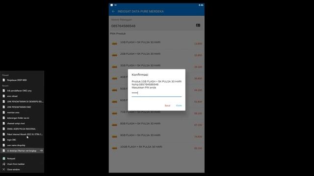 Paket Internet Indosat Data Pure Merdeka via agen pulsa смотреть онлайн