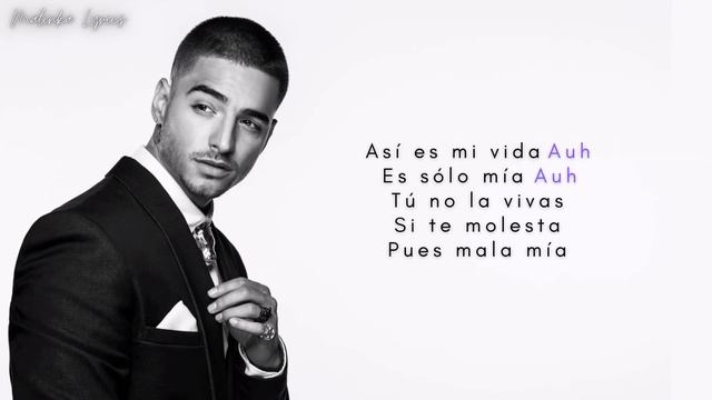 Maluma - Mala Mia [4k Lyrics]