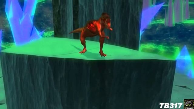 Titanoceratops Vs Allosaurus: With Different Music