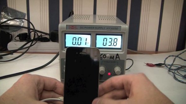 Потребление тока сотовым телефоном. Диагностика телефона