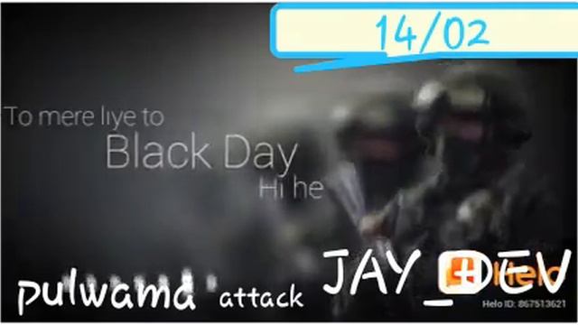 PULWAMA ATTACK ME HAMARE DESH KE 40 JAVNO KI MOT HOGAI THA 14/02 KE DIN🙏 jay hind смотреть онлайн