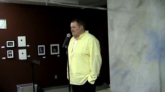 Poetry Lab: Travis Leith Performs Poetry On Windchimes, Ketchup Packets And Pie