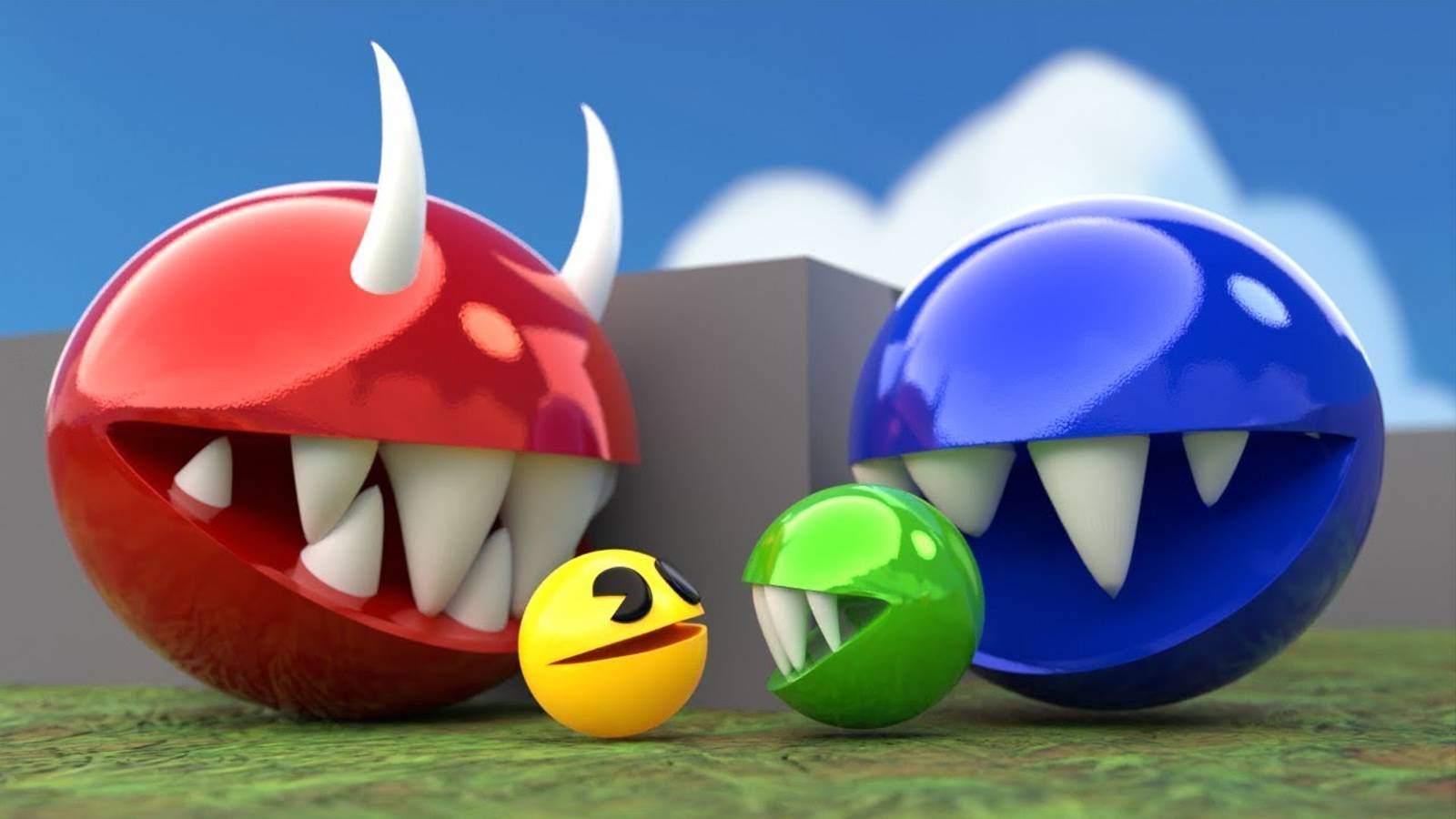 Pacman Vs Цветные Монстры смотреть онлайн