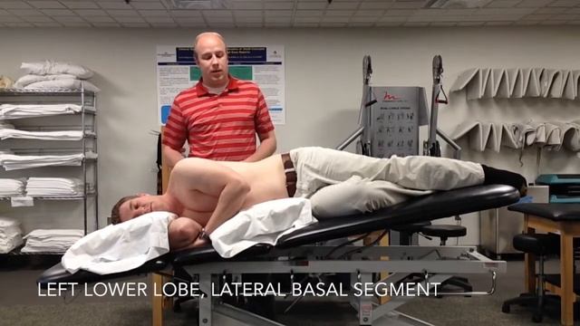 Postural Drainage- Left lower lobe, lateral basal segment смотреть онлайн
