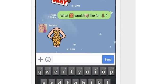 LINE - Auto Suggest - Happy Holidays from LINE смотреть онлайн