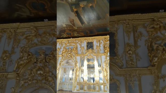 Большой зал Екатерининский Дворец Пушкин