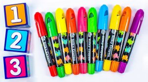 Цифры для Малышей! Учимся Считать до 10!