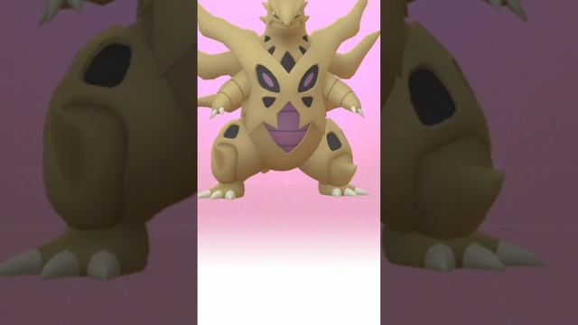 SHINY MEGA TYRANITAR EVOLUTION IN POKEMON GO! #pokemongo смотреть онлайн