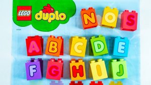 Английские Буквы Лего Дупло!