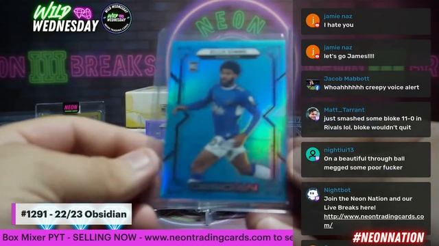 Wild Wednesday Entree - Break 1291 - 22/23 Obsidian Soccer Half Case - Come Join Australia's #1 … смотреть онлайн