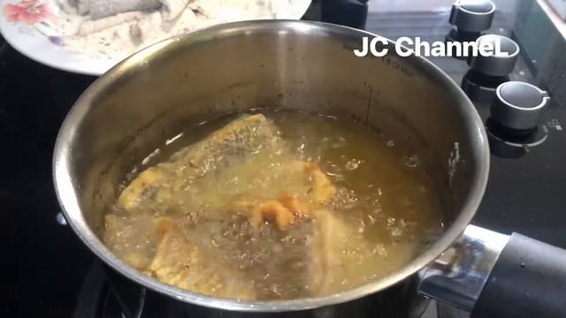 Fried Salmon Skin | Salmon Skin Recipe | Crispy Fry Salmon Skin | Salmon Skin смотреть онлайн