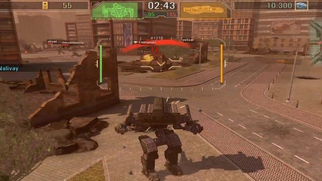 WWR World of WARFARE ROBOTS gameplay test Xbox смотреть онлайн