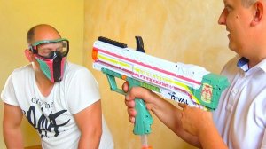 Коле в Лицо.  Вот так СИЛА.