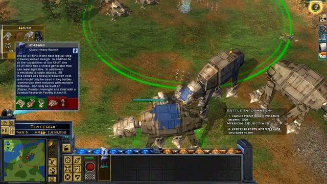 Star Wars Empire at War Absolute Corruption Mod Gameplay Commentary Part 70 Artillery смотреть онлайн