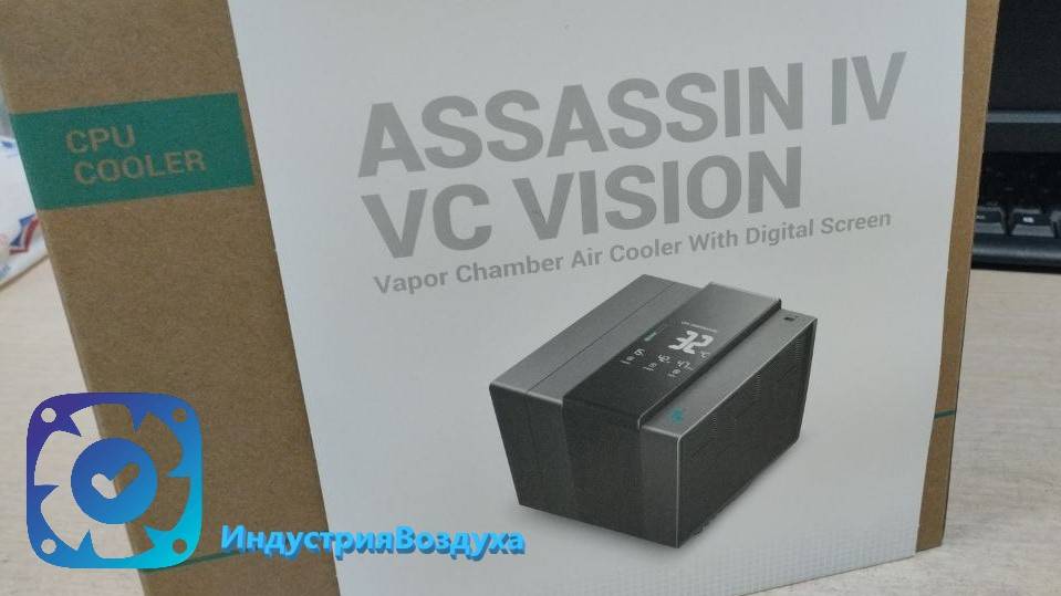 Распаковка кулера DEEPCOOL ASSASSIN IV VC VISION смотреть онлайн