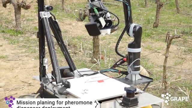 GRAPE – Ground Robot for vineyArd Monitoring and ProtEction смотреть онлайн