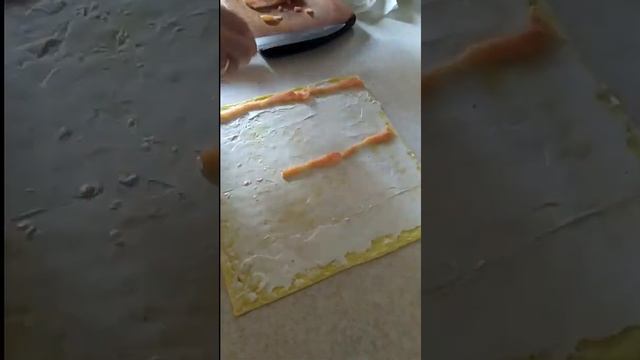 Лаваш с рыбой и сыром смотреть онлайн