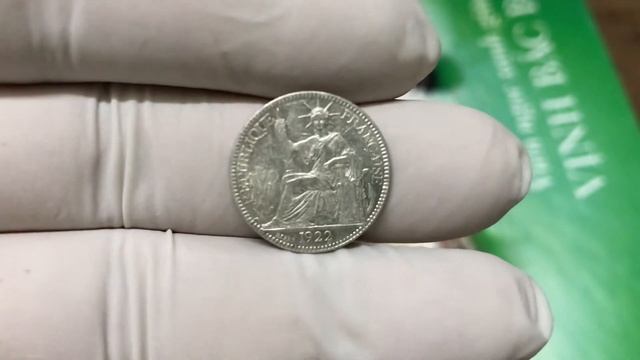 Đồng Bạc Đông Dương 1922 | Indochine Silve Coin 10 Cent 1922