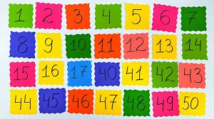 Обучающие Материалы для Детей. Числа от 1 до 50!