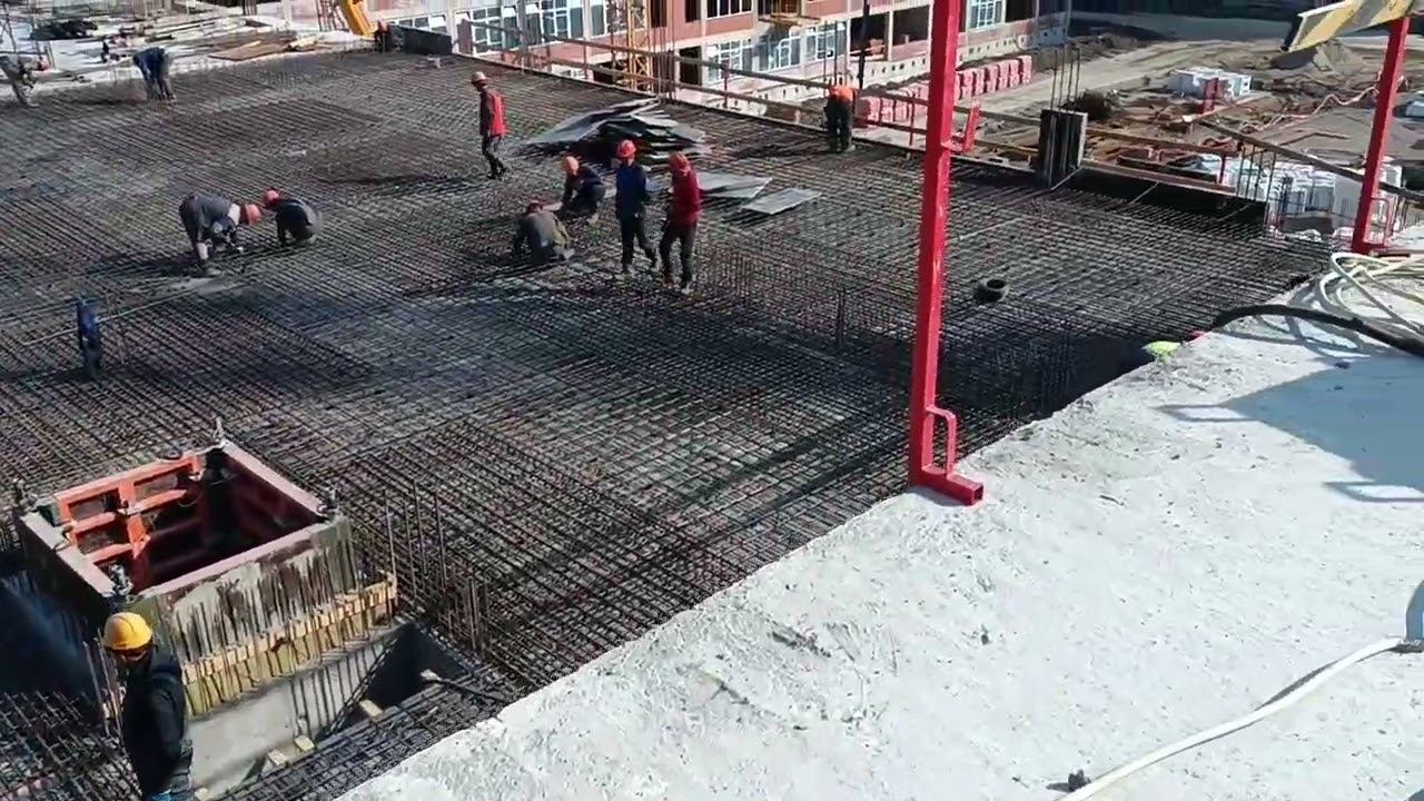 Технологии строительства. Монолитная заливка стен и потолков. смотреть онлайн