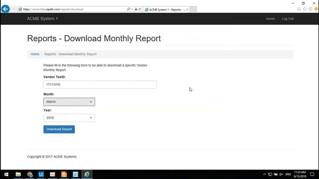 Walkthrough – Generate Yearly Report for Vendor смотреть онлайн