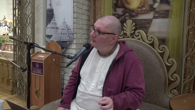 Е.М. Патита Павана дас. Бхагавад-гита, 9.23. Лекция в храме на Куусинена, 8 декабря 2024г.
