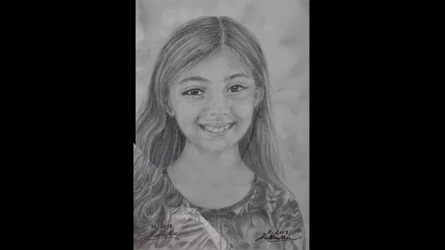 Derwent Graphite Pencil Portraits | Keds Vee’s Art смотреть онлайн