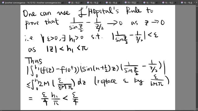 Proof of Monotonicity and Piecewise Continuity implies Convergence of Fourier Series (Part 1) смотреть онлайн