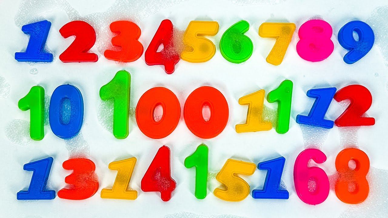 Обратный Счёт от 100 до 1! Развивающие Игры для Дошкольников! смотреть онлайн