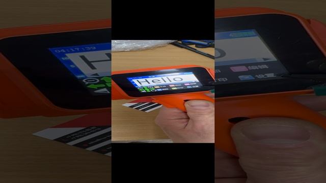 Как поменять Зык на маркираторе | маркиратор краской #маркинг #facemark смотреть онлайн