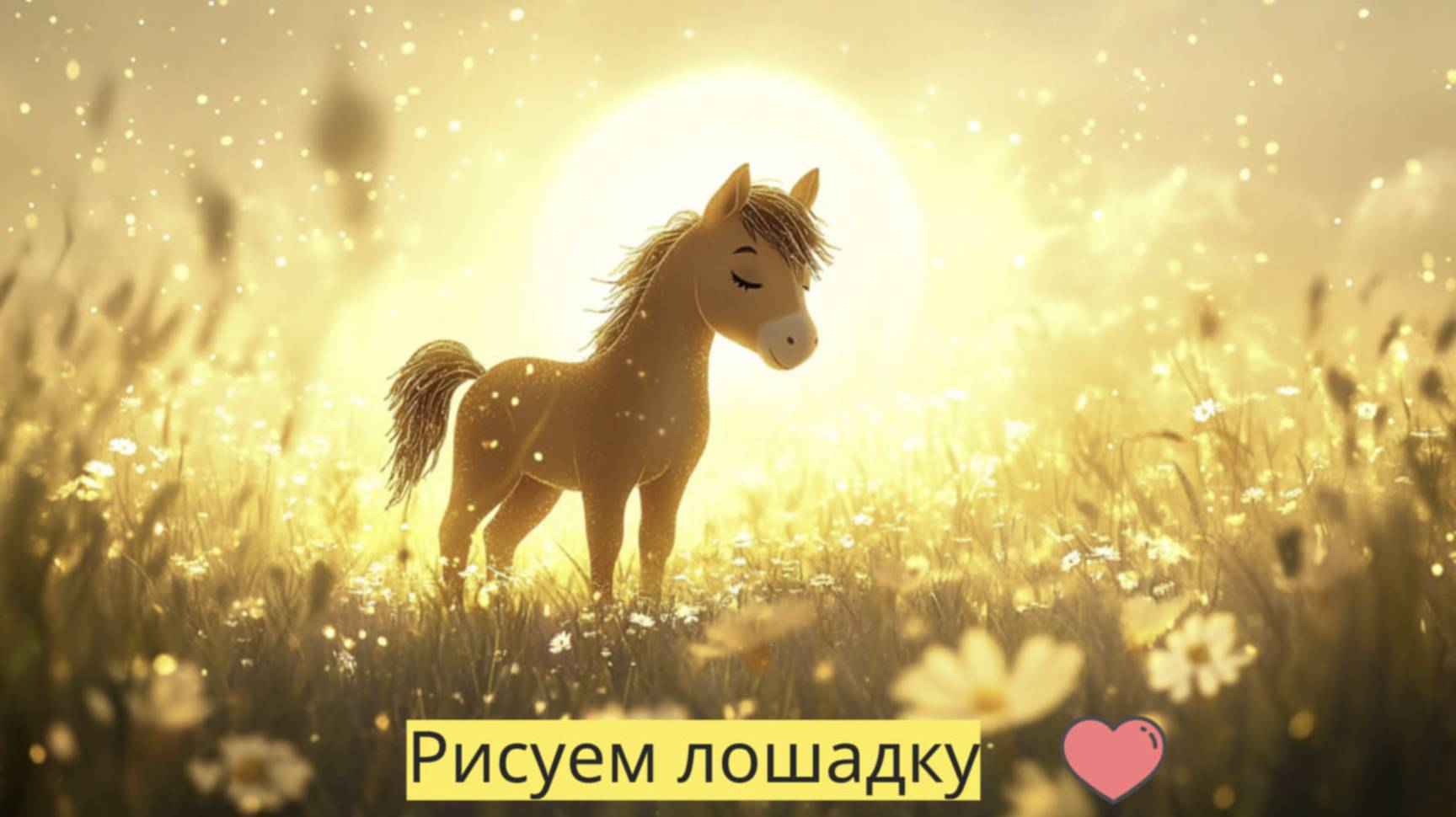 Маленькие художники: Рисуем лошадку - Детский образовательный мультфильм смотреть онлайн