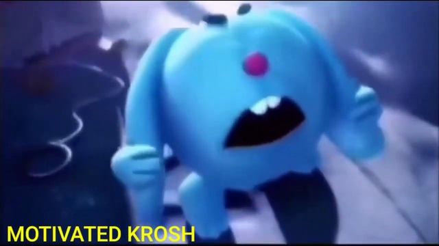 крош кричит, но разными голосами