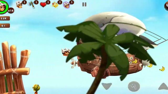 Jungle adventure 3 level 1-5 gorilla boss ||best game for mobile phone|| смотреть онлайн