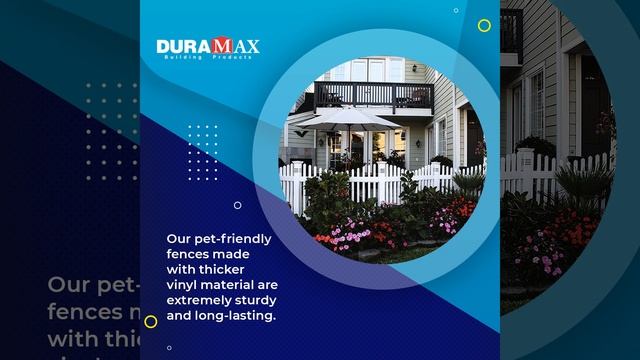 Affordable vinyl fencing installation now at Duramax! смотреть онлайн
