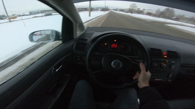 2006 Volkswagen Touran TDI 1.9L (105HP) POV CITY DRIVING