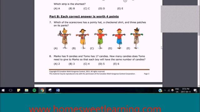 Math contest question and solution смотреть онлайн
