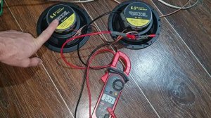 Как подключить коаксиальные динамики параллельно и последовательно, замер сопротивления