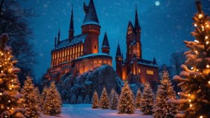Harry-Potter-Hogwarts-Christmas-Ambience-with-Magical-Holida