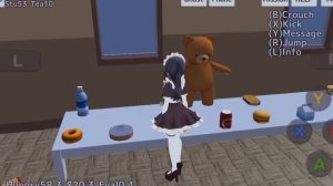 Играю в School Girls Simulator. Показываю свою работу [напишите комментарии] [задание не забудьте]