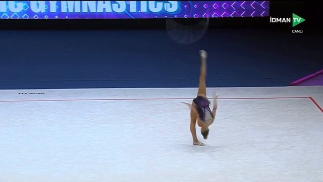 Tara DRAGAS (ITA) Hoop Qualification RGI World Cup Baku 2024 смотреть онлайн