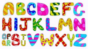 Раскраска для Детей! Английские Буквы!
